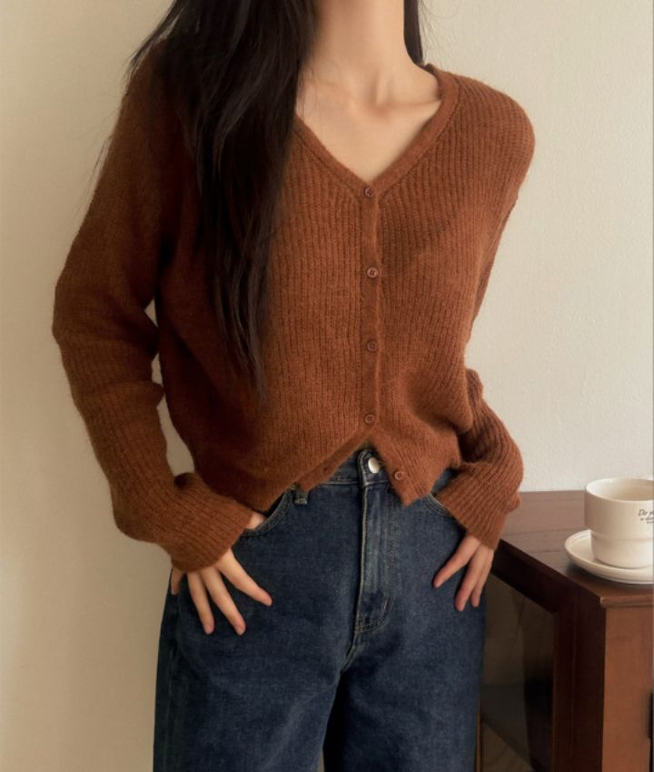 BOBBIE DOLL韓國直郵㊣女裝新品人氣推薦時尚熱賣職業針織衫BOBBIE DOLL針織衫