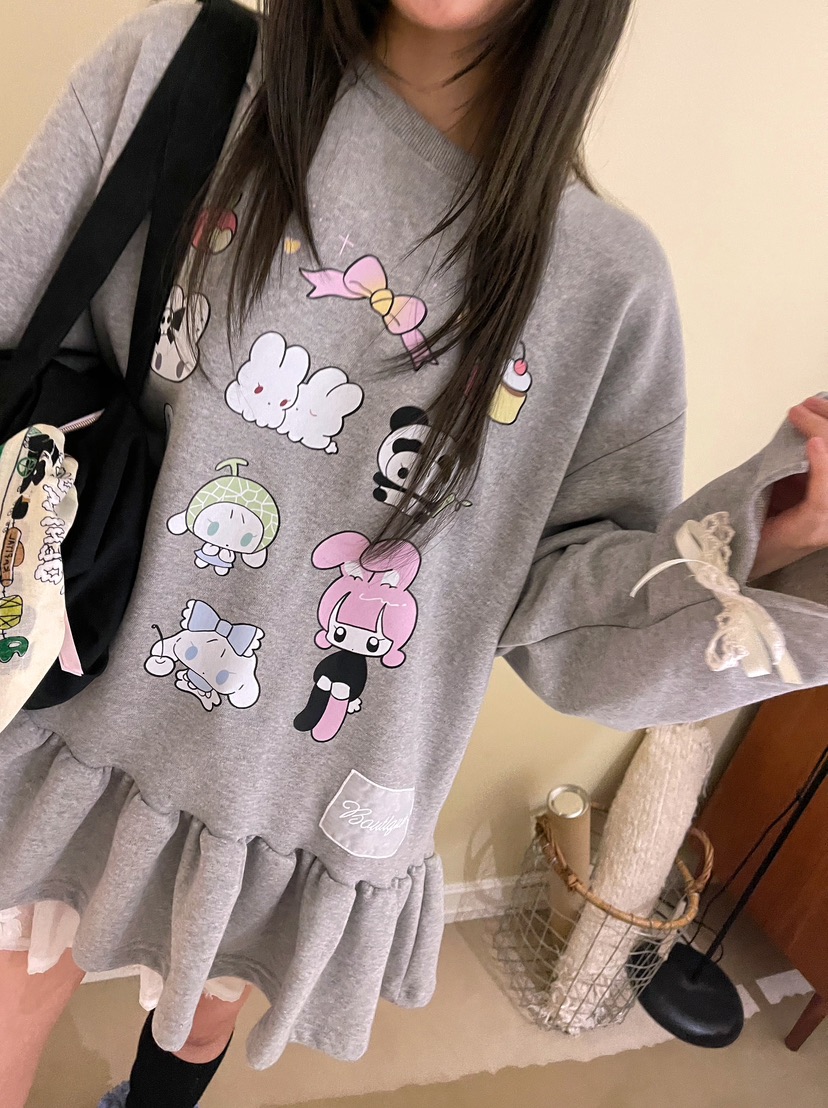 BOUTIQUE-L東大門㊣直郵女裝新款25秋冬時尚職業熱賣人氣衛衣BOUTIQUE-L衛衣