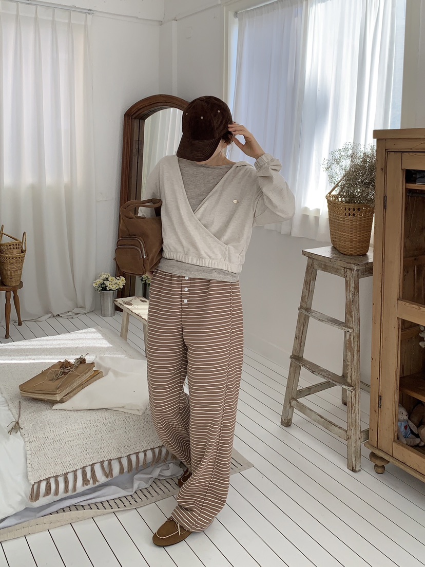 FORMSTUDIO東大門㊣代購女裝新品真品時尚休閑休閑褲單排扣FORMSTUDIO休閑褲