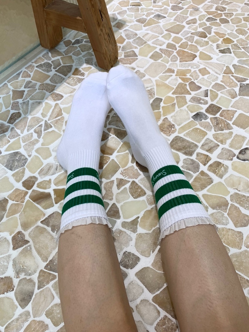NICEALICE東大門㊣實拍女裝新款職業休閑真品推薦襪子荷葉邊NICEALICE襪子圖色2