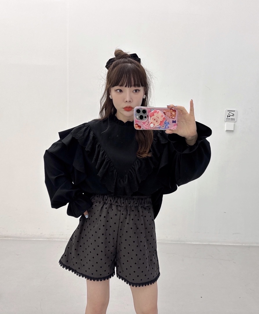 LOVABLE東大門㊣代購女裝新款推薦真品25秋冬熱賣襯衫蕾絲衫LOVABLE襯衫/蕾絲衫