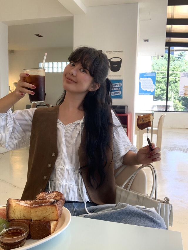 WOOD東大門㊣直郵女士新款職業真品推薦時尚25秋冬馬甲絨面革WOOD馬甲圖色2