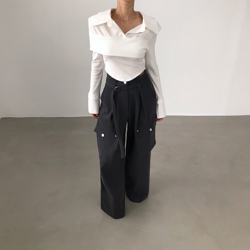 2TWO MOON東大門㊣直郵女士新品人氣時尚真品休閑襯衫蕾絲衫2TWO MOON襯衫/蕾絲衫