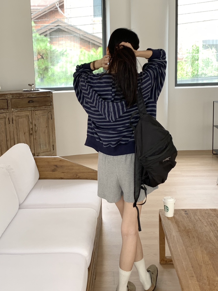 WOOD韓國代購㊣女士新品熱賣職業時尚休閑推薦夾克連帽拉鏈衫WOOD夾克