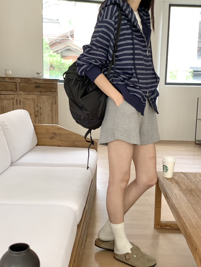 WOOD韓國代購㊣女士新品熱賣職業時尚休閑推薦夾克連帽拉鏈衫WOOD夾克