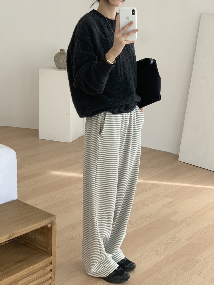 WOOD東大門㊣直郵女士新品熱賣人氣真品休閑推薦時尚休閑褲WOOD休閑褲