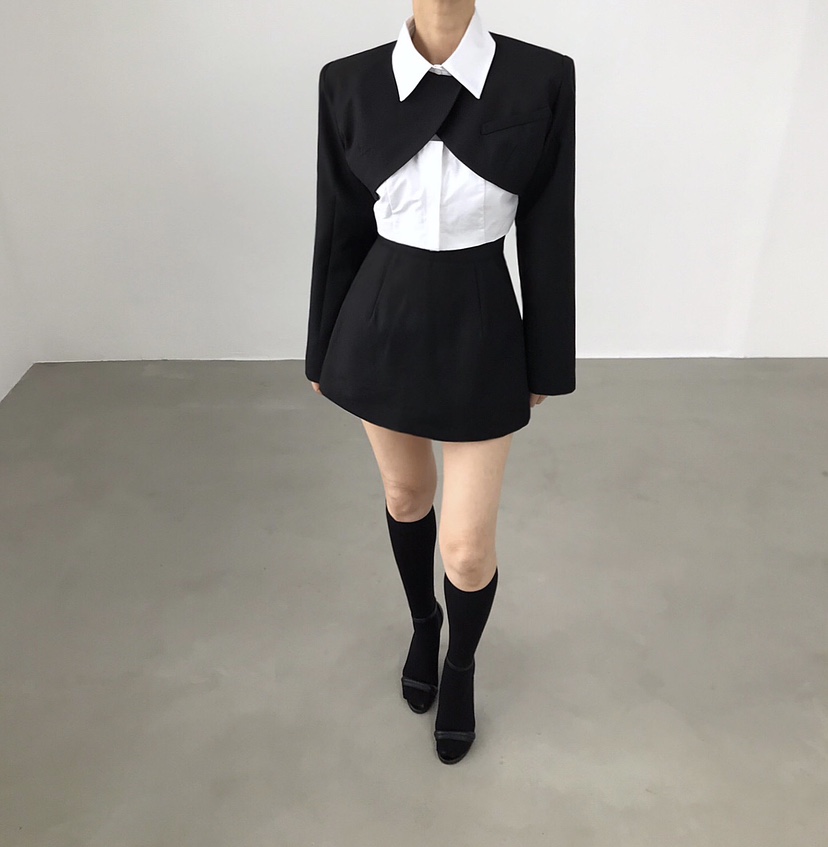 2TWO MOON東大門㊣代購女裝新品熱賣真品時尚25秋冬職業裙褲2TWO MOON裙褲