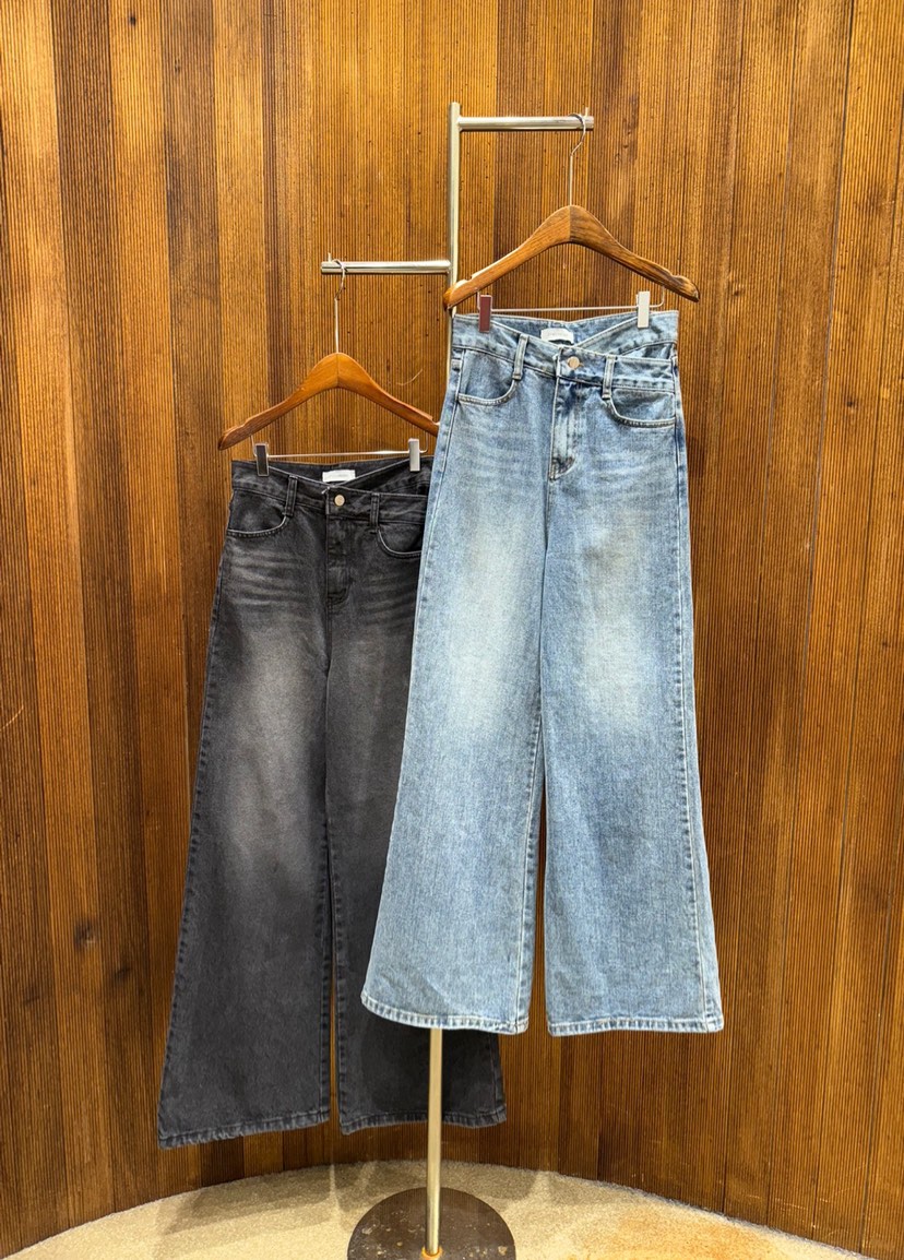 2TWO MOON東大門㊣直郵女士新品推薦休閑職業25秋冬牛仔褲2TWO MOON牛仔褲