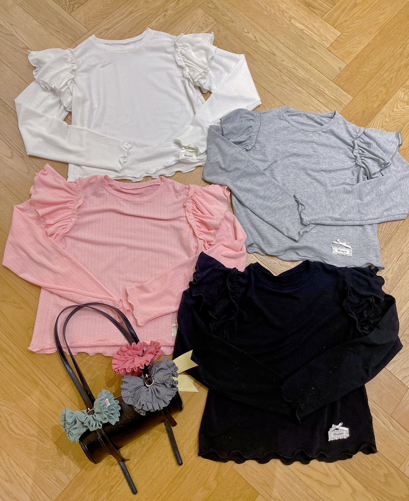 BOUTIQUE-L韓國直郵㊣女裝新品休閑真品人氣時尚職業長袖T恤BOUTIQUE-L長袖T恤