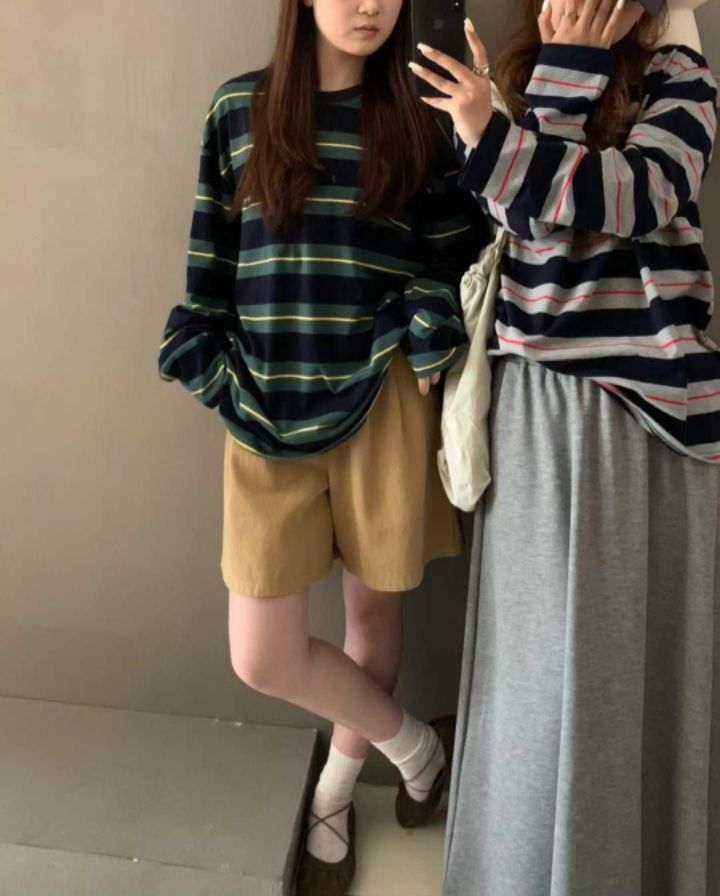 BOBBIE DOLL韓國直郵㊣女士新品時尚熱賣真品職業推薦長袖T恤BOBBIE DOLL長袖T恤