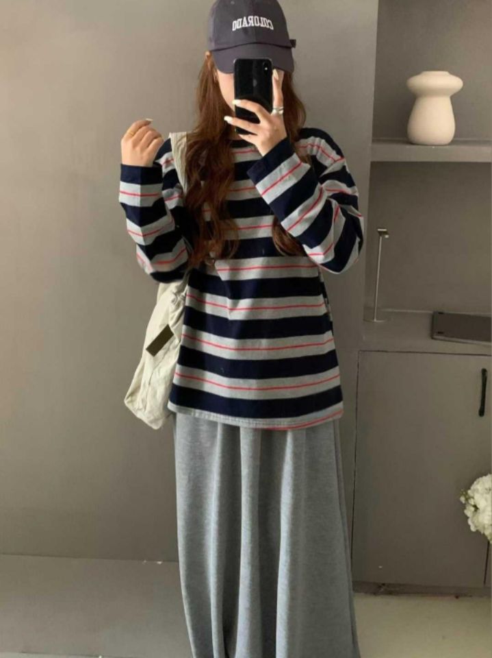 BOBBIE DOLL韓國直郵㊣女士新品時尚熱賣真品職業推薦長袖T恤BOBBIE DOLL長袖T恤