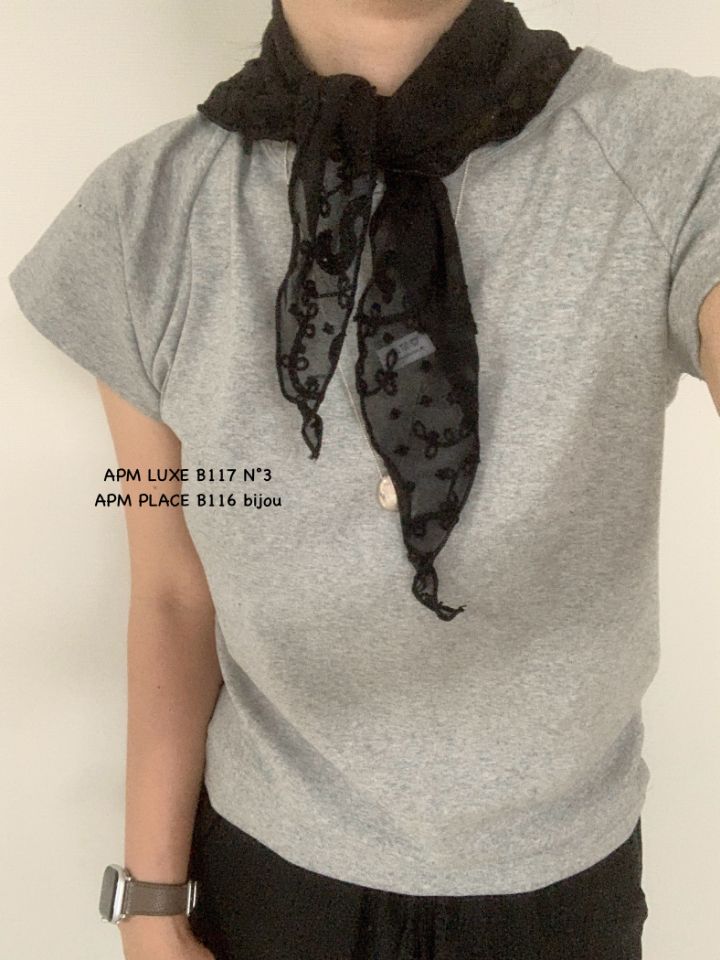 N3韓國直郵㊣女士新款真品25秋冬職業推薦休閑圍巾披肩蕾絲N3圍巾/披肩