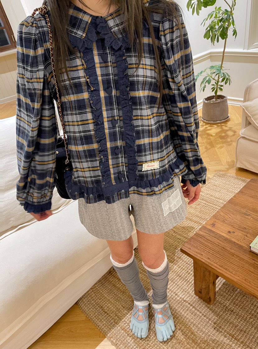 BOUTIQUE-L東大門㊣直郵女士新款真品職業休閑推薦襯衫蕾絲衫BOUTIQUE-L襯衫/蕾絲衫