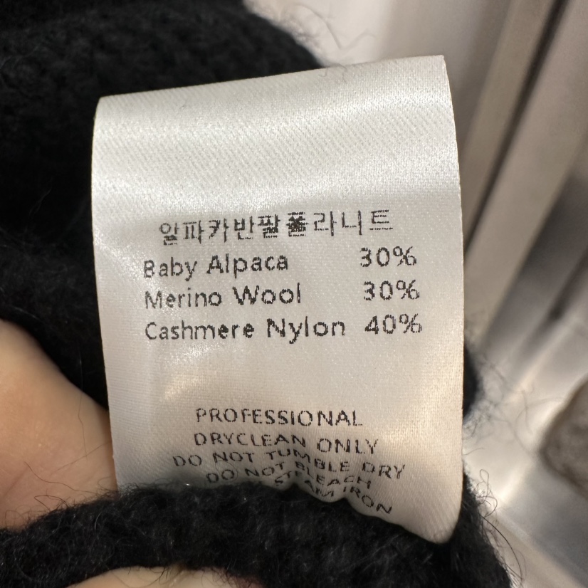 THE EYL韓國代購㊣女裝新品職業人氣推薦時尚熱賣針織衫羊駝THE EYL針織衫