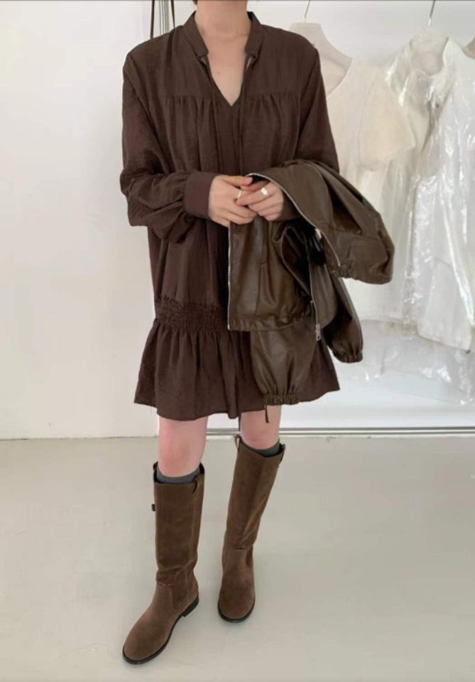 BOBBIE DOLL東大門㊣代購女士新品職業推薦人氣熱賣連衣裙BOBBIE DOLL連衣裙