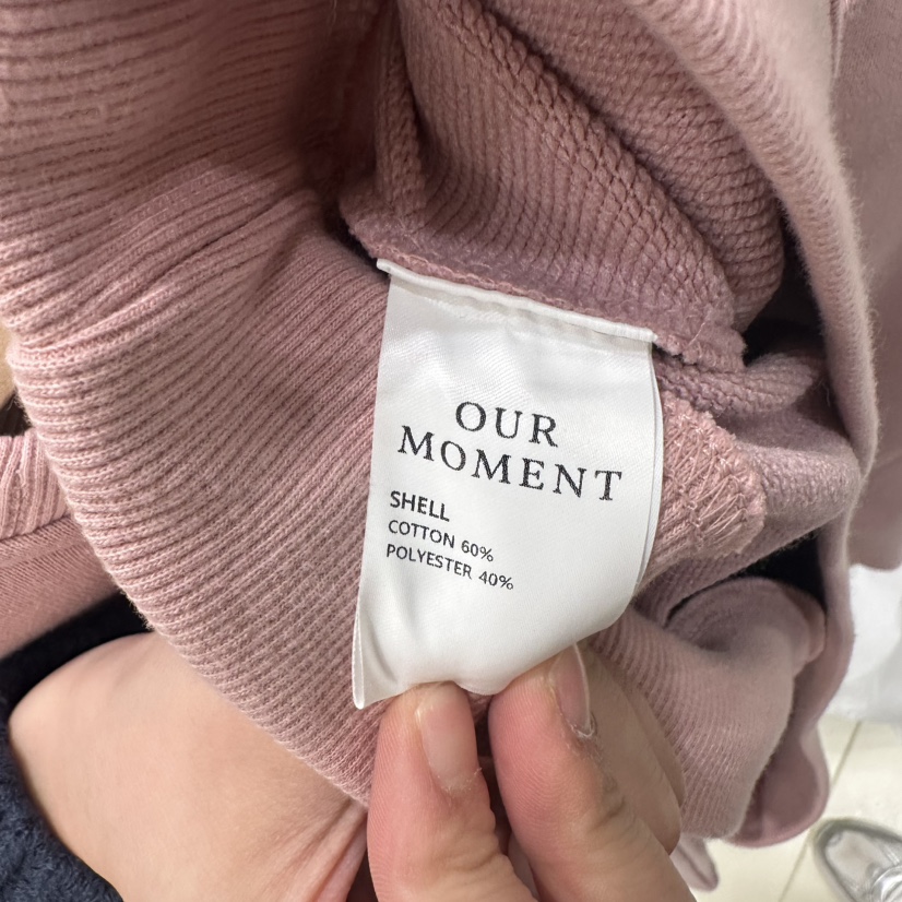 OURMOMENT東大門㊣實拍女士新款熱賣25秋冬人氣職業衛衣兔子OURMOMENT衛衣