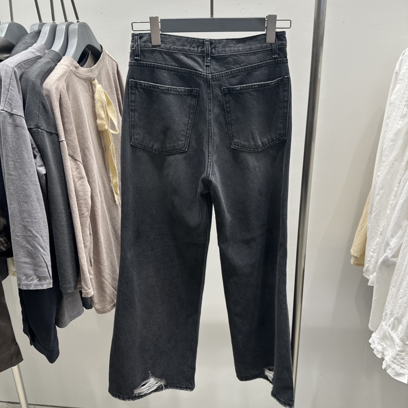 TARABY MOTION東大門㊣直郵女裝新品25秋冬休閑推薦牛仔褲TARABY MOTION牛仔褲