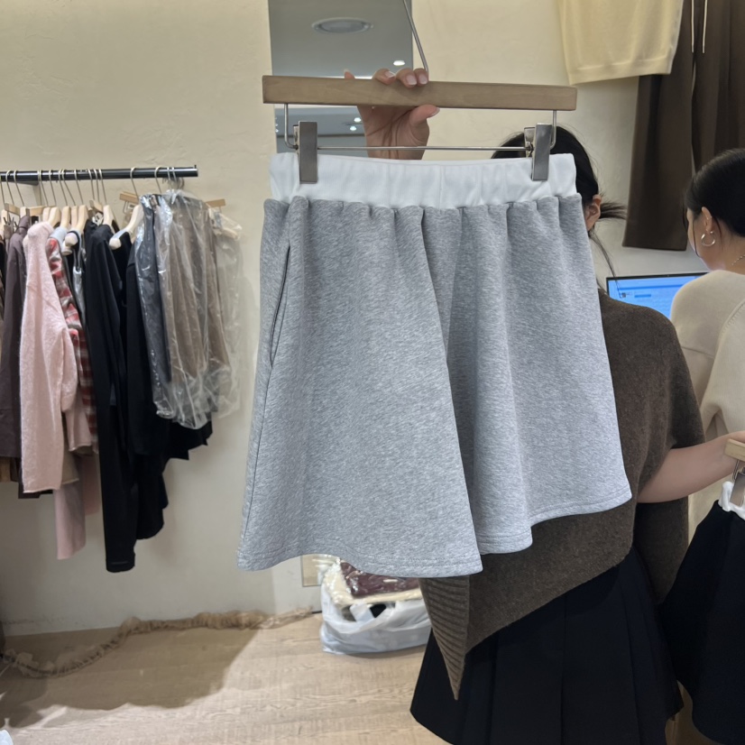W AND J韓國直郵㊣女士新款推薦25秋冬休閑真品人氣時尚裙褲W AND J裙褲