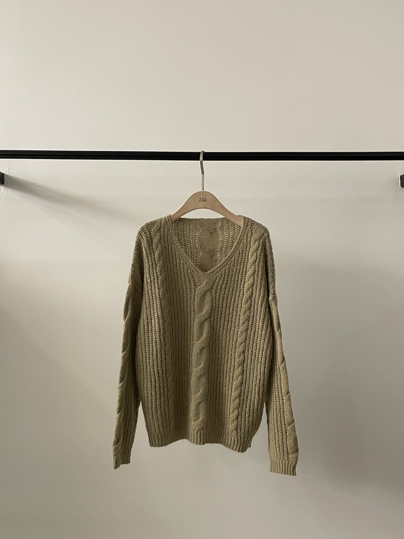 2DA/DARIMI-P韓國代購㊣女士新品25秋冬職業真品推薦針織衫2DA/DARIMI-P針織衫圖色1