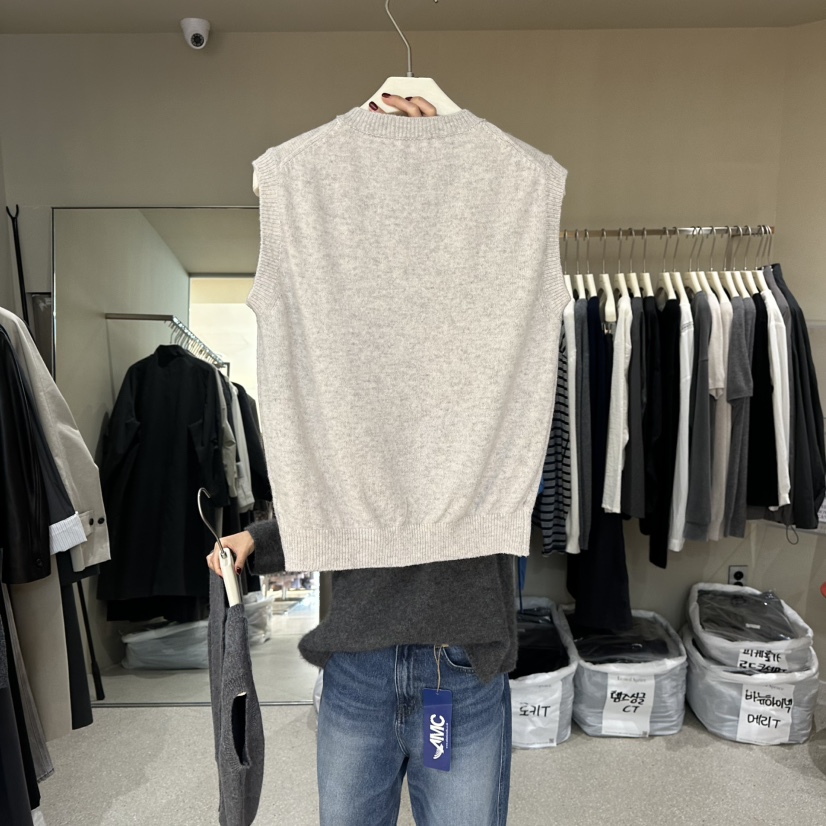 LIMED SPRUCE東大門㊣代購女士新品休閑25秋冬推薦真品馬甲LIMED SPRUCE馬甲