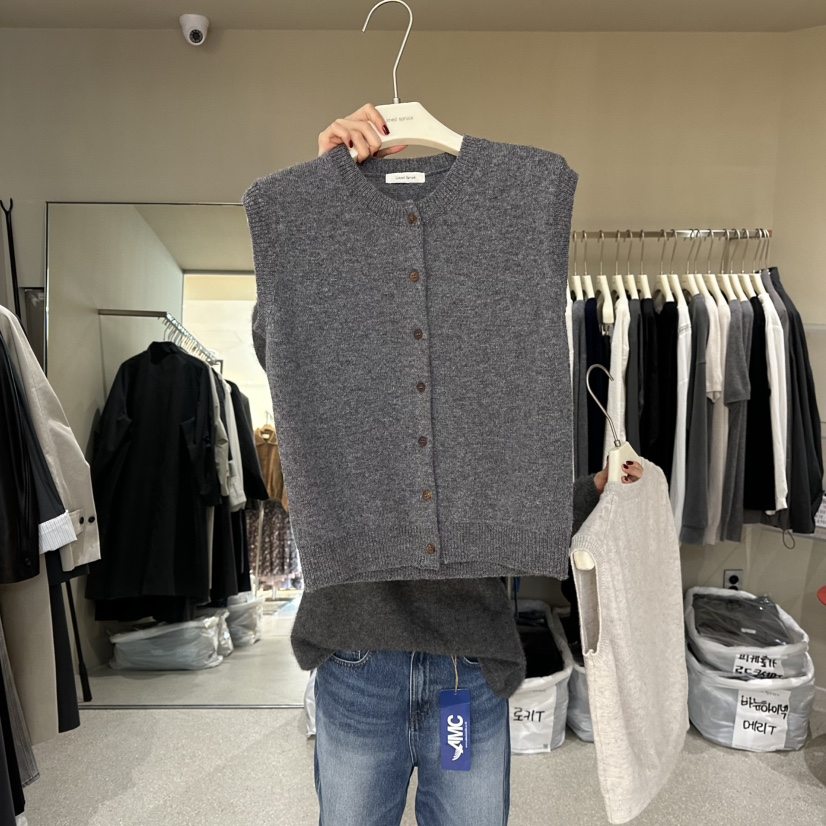 LIMED SPRUCE東大門㊣代購女士新品休閑25秋冬推薦真品馬甲LIMED SPRUCE馬甲圖色2