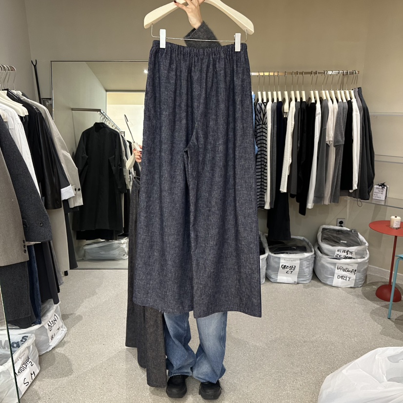 LIMED SPRUCE東大門㊣實拍女士新款推薦人氣休閑褲亞麻布復古LIMED SPRUCE休閑褲