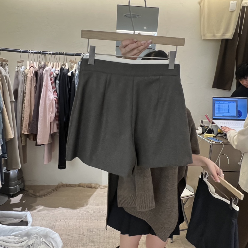 W AND J韓國代購㊣女裝新品休閑時尚職業熱賣真品25秋冬裙褲W AND J裙褲
