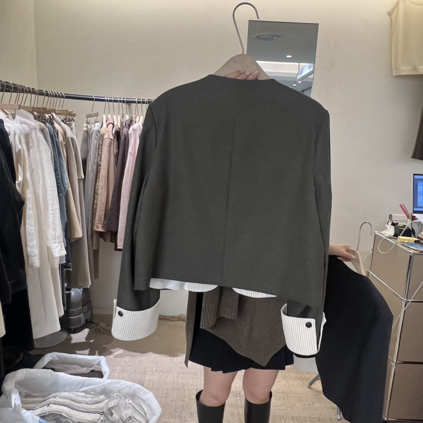 W AND J東大門㊣直郵女裝新品25秋冬職業時尚休閑套裝套裝W AND J套裝