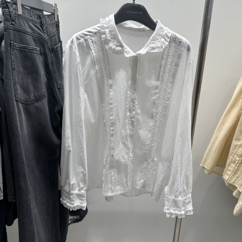 TARABY MOTION東大門㊣實拍女士新品休閑真品推薦襯衫蕾絲衫TARABY MOTION襯衫/蕾絲衫圖色4