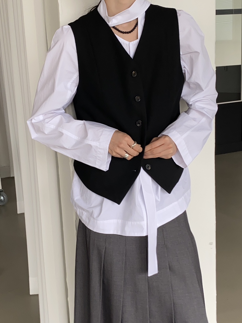 MOVENNE東大門㊣直郵女士新款推薦25秋冬真品時尚人氣職業馬甲MOVENNE馬甲