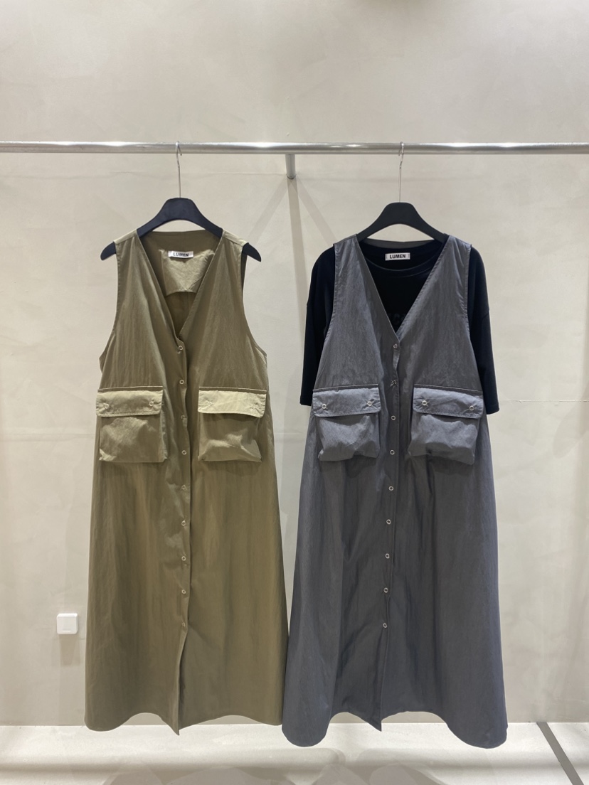 LUMEN-P東大門㊣實拍女裝新品時尚人氣25秋冬連衣裙不含內搭LUMEN-P連衣裙
