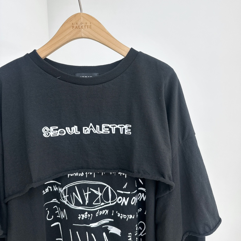 PALETTE-Q東大門㊣實拍女士新款25秋冬人氣休閑職業長袖T恤PALETTE長袖T恤