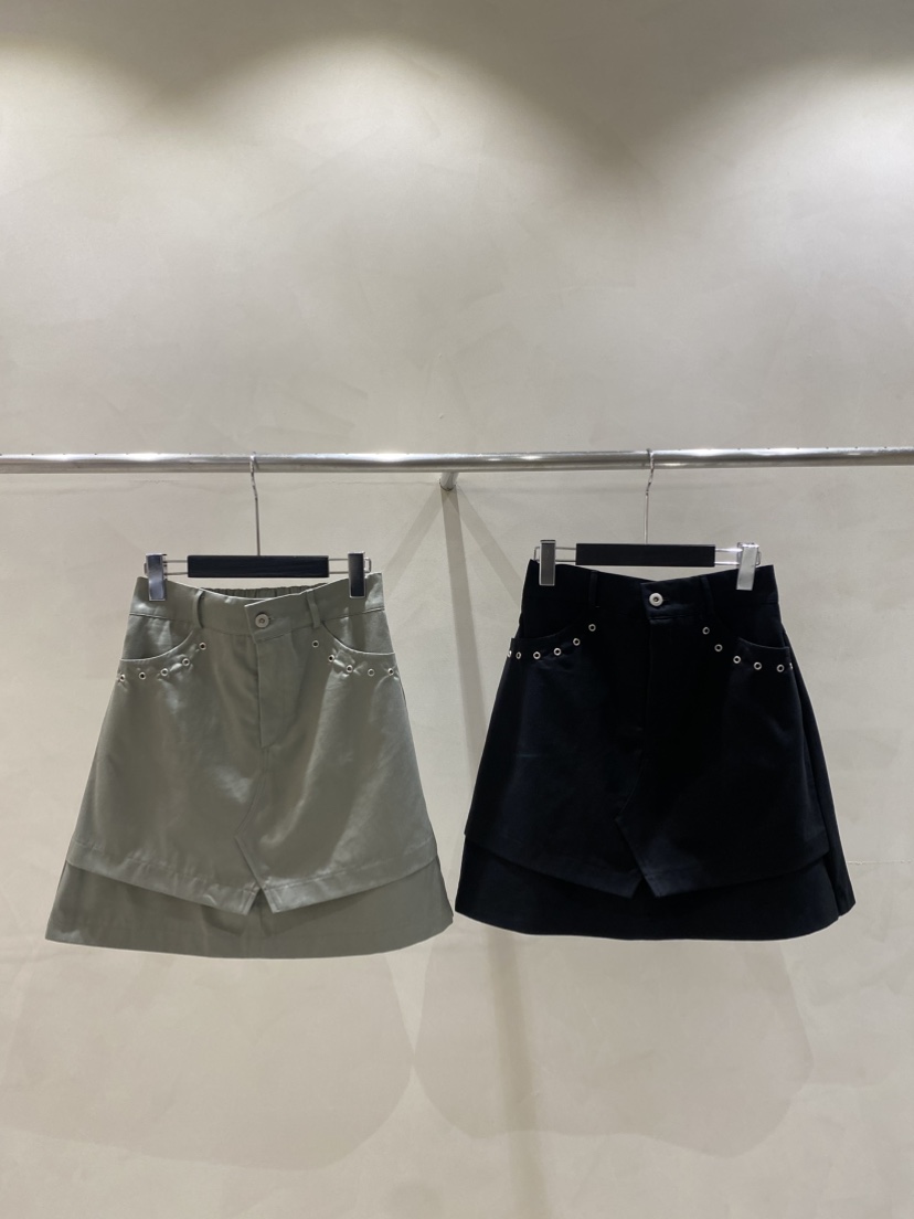 LUMEN-P韓國代購㊣女裝新品推薦真品職業人氣休閑25秋冬短裙LUMEN-P短裙
