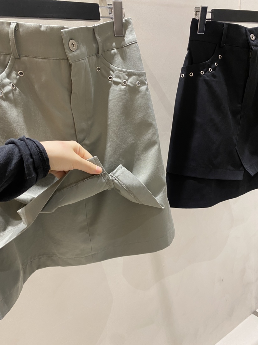 LUMEN-P韓國代購㊣女裝新品推薦真品職業人氣休閑25秋冬短裙LUMEN-P短裙