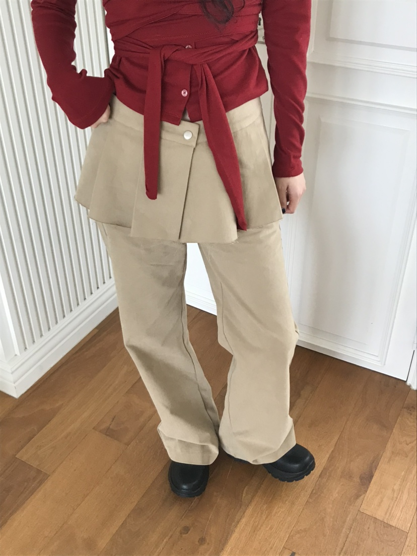 ESCHER東大門㊣直郵女裝新品時尚職業25秋冬休閑熱賣休閑褲ESCHER休閑褲