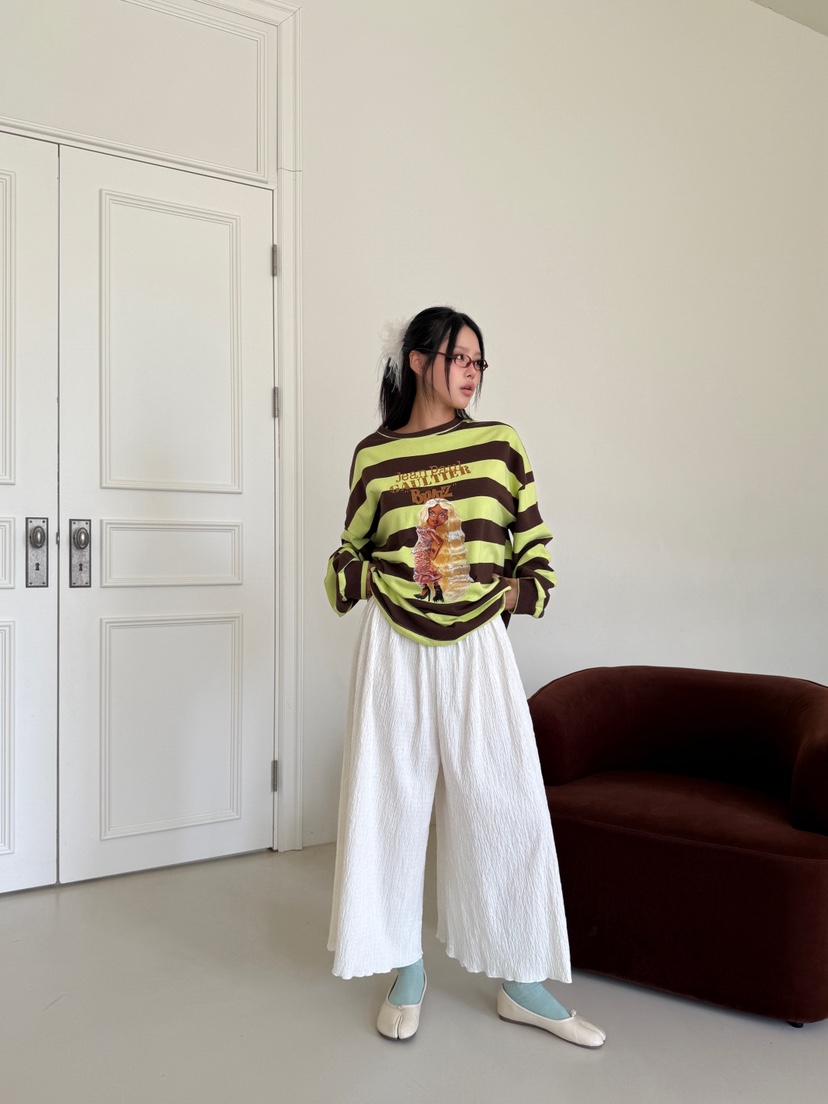 MAISONDEGLORY韓國代購㊣女士新品真品時尚休閑職業熱賣休閑褲MAISON DE GLORY休閑褲