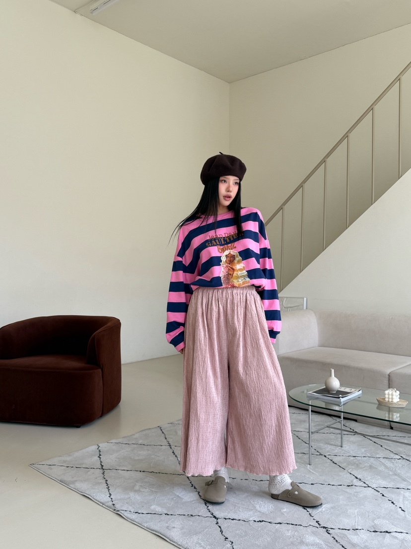 MAISONDEGLORY韓國代購㊣女士新品真品時尚休閑職業熱賣休閑褲MAISON DE GLORY休閑褲