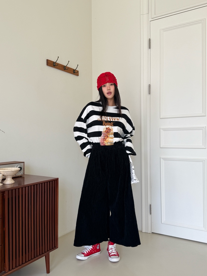 MAISONDEGLORY韓國代購㊣女士新品真品時尚休閑職業熱賣休閑褲MAISON DE GLORY休閑褲