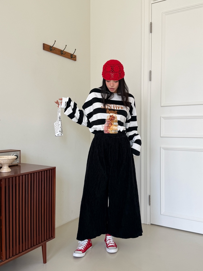 MAISONDEGLORY韓國代購㊣女士新品真品時尚休閑職業熱賣休閑褲MAISON DE GLORY休閑褲