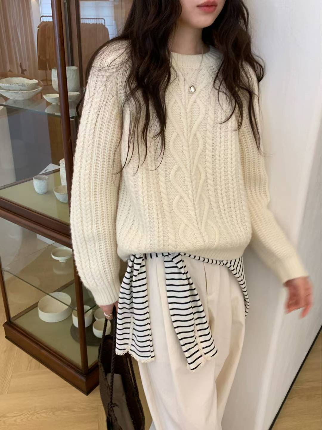 BROTE東大門㊣代購女裝新品熱賣真品人氣職業25秋冬毛衣不含內搭BROTE毛衣
