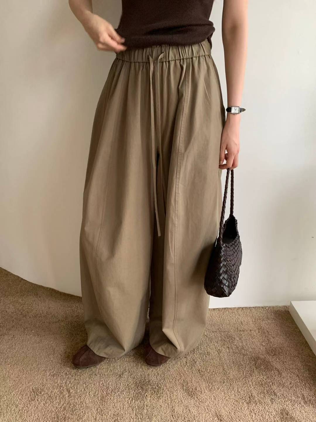 BROTE韓國代購㊣女裝新品真品25秋冬人氣推薦熱賣職業休閑褲BROTE休閑褲圖色1
