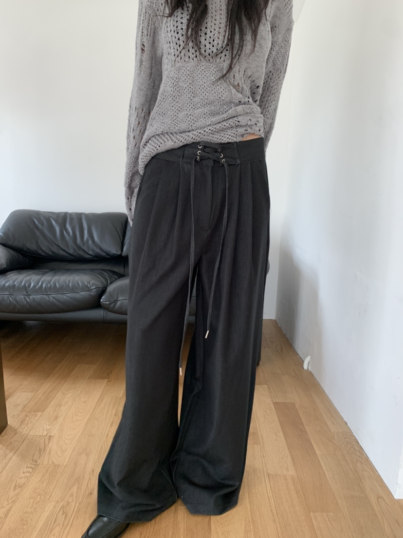 EYEL韓國代購㊣女士新款熱賣職業時尚25秋冬人氣真品休閑褲EYEL休閑褲