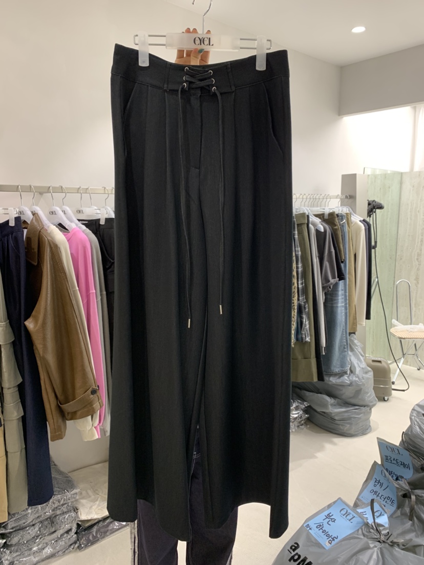EYEL韓國代購㊣女士新款熱賣職業時尚25秋冬人氣真品休閑褲EYEL休閑褲圖色2