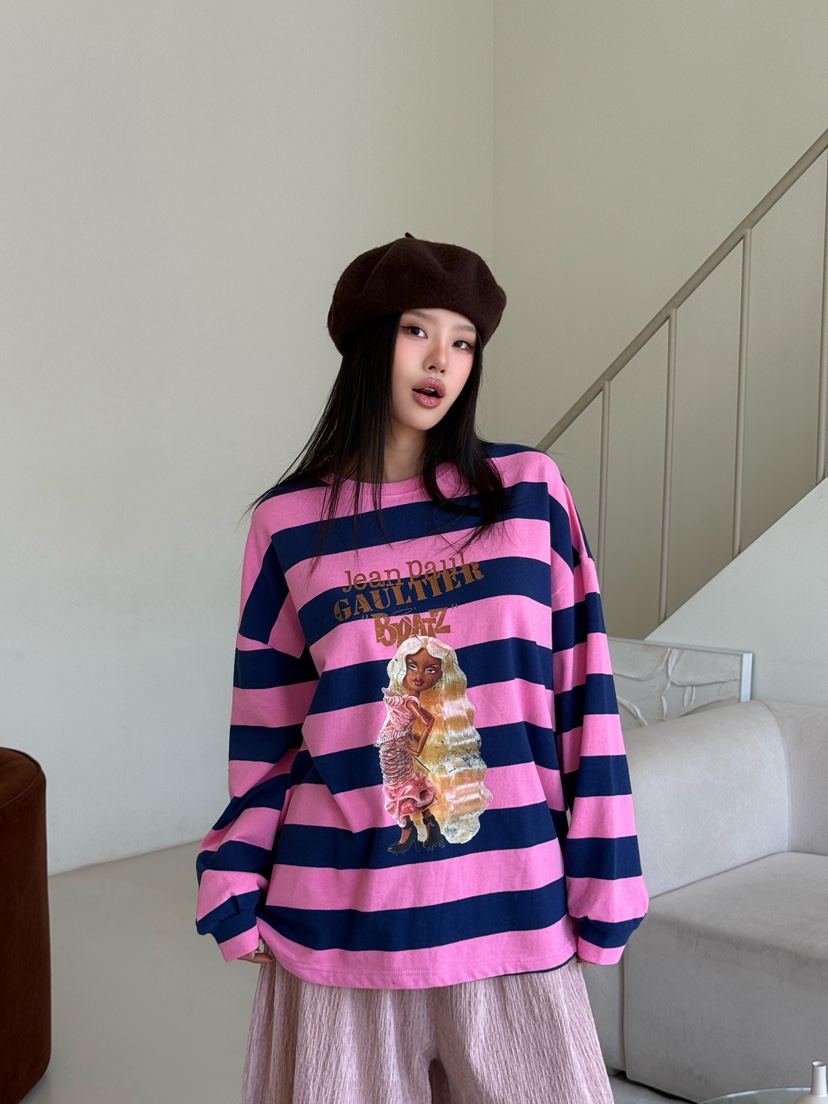 MAISONDEGLORY東大門㊣代購女裝新款推薦時尚休閑真品25秋冬衛衣MAISON DE GLORY衛衣圖色2