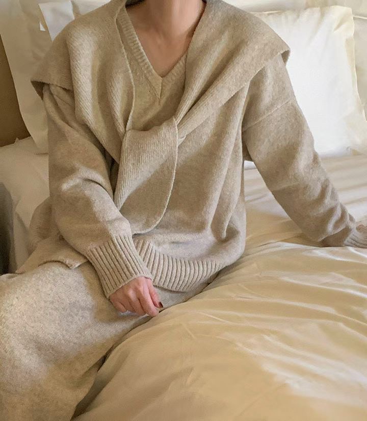 MILK TEA東大門㊣實拍女士新款時尚人氣推薦職業25秋冬套裝MILK TEA套裝