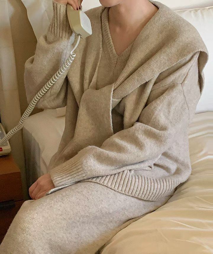 MILK TEA東大門㊣實拍女士新款時尚人氣推薦職業25秋冬套裝MILK TEA套裝