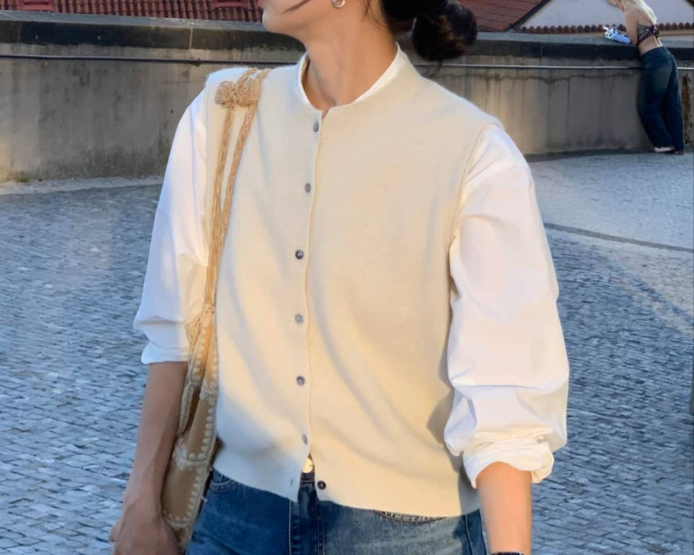 BROTE韓國直郵㊣女士新款熱賣人氣真品休閑吊帶背心不含內搭BROTE吊帶/背心圖色3