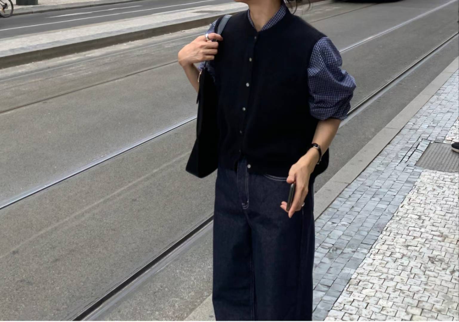 BROTE韓國直郵㊣女士新款熱賣人氣真品休閑吊帶背心不含內搭BROTE吊帶/背心圖色4
