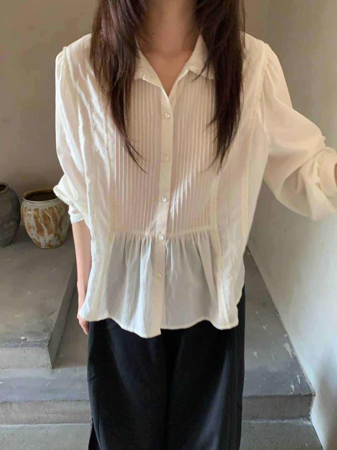 BROTE東大門㊣代購女士新款人氣真品休閑推薦時尚襯衫蕾絲衫BROTE襯衫/蕾絲衫