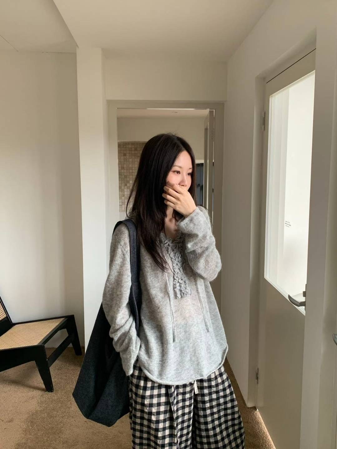 BROTE韓國直郵㊣女裝新款職業推薦時尚真品休閑熱賣人氣針織衫BROTE針織衫